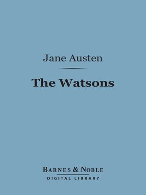 cover image of The Watsons (Barnes & Noble Digital Library)